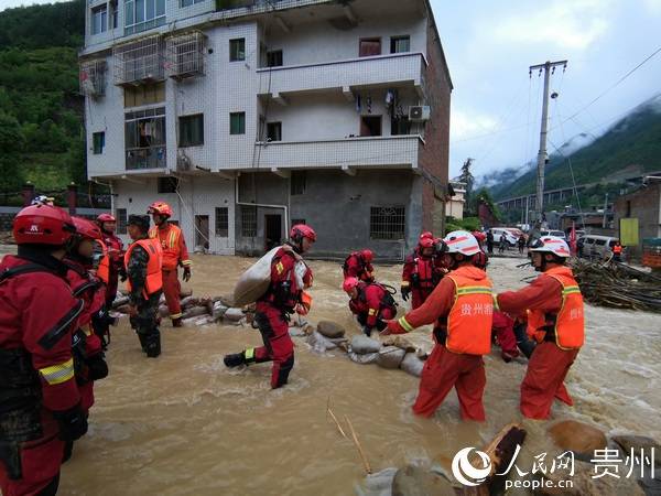 群众|贵州桐梓：打一场战天斗地的抗洪抢险人民战