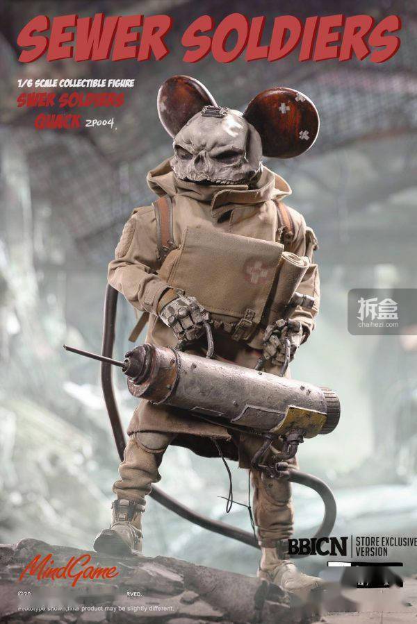 BBICN限定】DAMTOYS x COALDOG煤厂黑狗1/6 MindGame 5周年限量店铺版