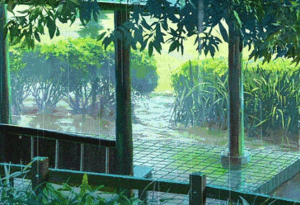 新流添旧涧,宿雾足朝烟.和气吹绿野,梅雨洒芳田.