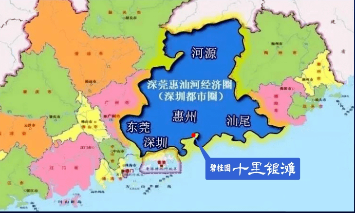宛若在深圳本土与"深圳11区"的深汕特别合作区之间的10.5区.
