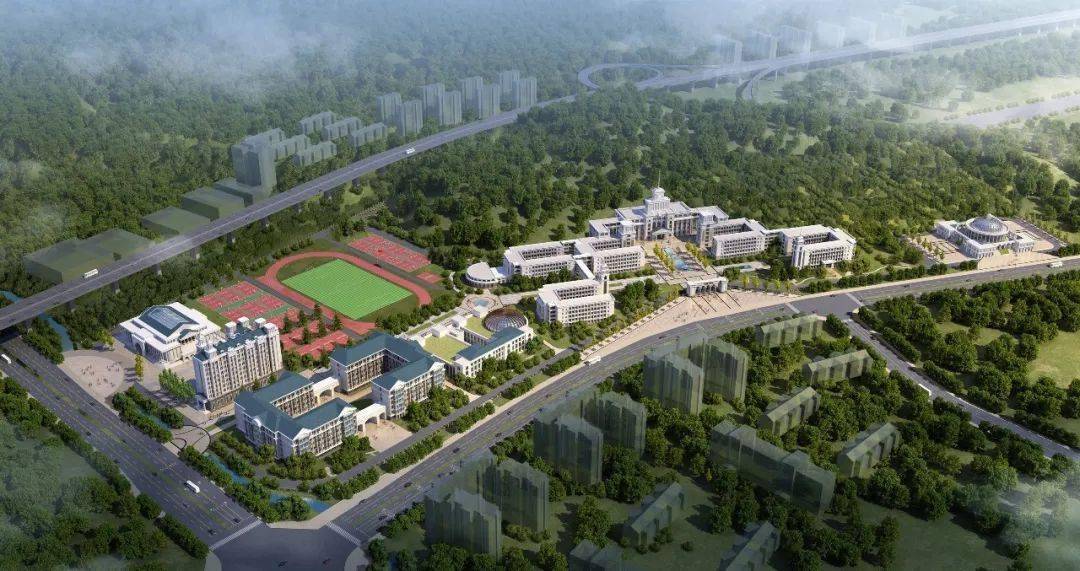 6月29日,贵阳六中新校区建设项目在白云区云环中路正式奠基.