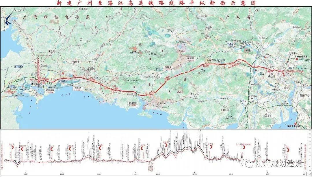 广湛高铁正式全线开工,期待新兴南站早日