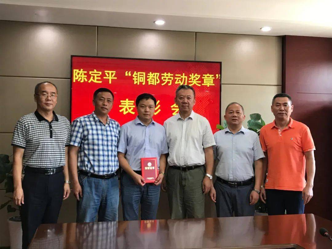 –记铜都劳动奖章获得者 铜陵市第一中学教师陈定平_工作