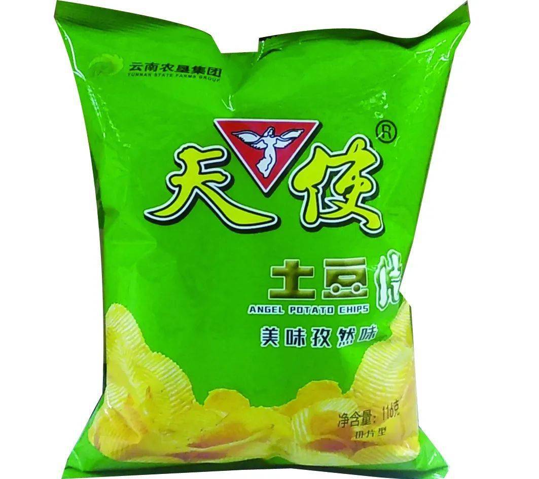 天使土豆片美味孜然味116g 6.9元/袋