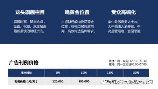 央视二套广告收费详解