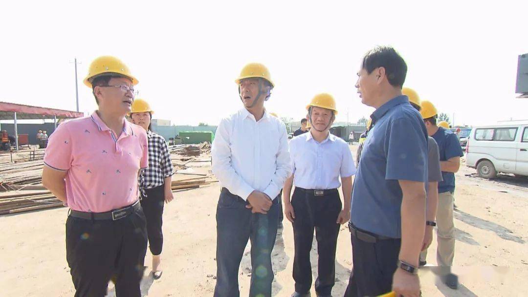 曹殿军视察重点水利工程建设和防汛工作