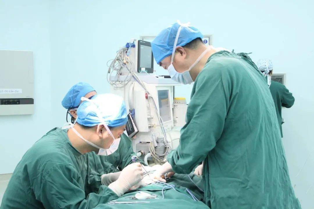 最终医生团队在全麻下行  肿瘤扩大切除术 带蒂面动脉轴型皮瓣移植术.