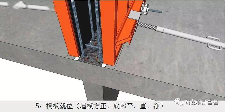 钢筋、模板、混凝土工程施工过程控制图文解说,三维效果图!