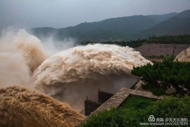黄河之水天上来!每年最壮观场景,洛阳小浪底大坝调沙