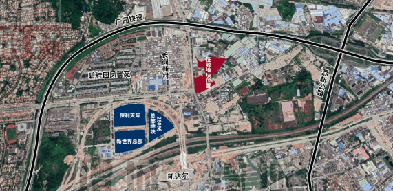 土地征收,新塘tod旁再添4万㎡宅地!周边新房2.8万/㎡