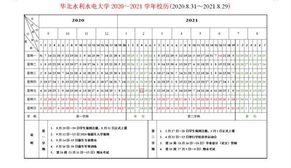 学年|这些高校新校历已出！寒暑假、秋季开学时间已定