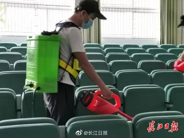 考点|高考落幕，这个考点开始全面消杀，迎接学生返校复课