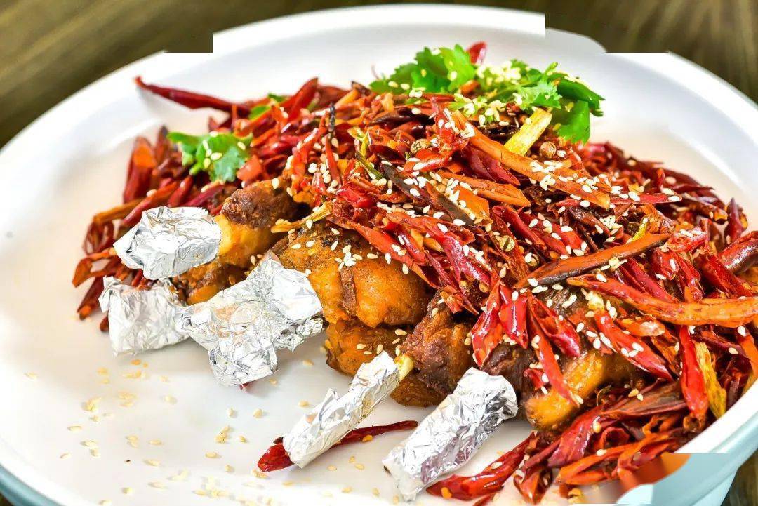 椒丝麻辣山羊排