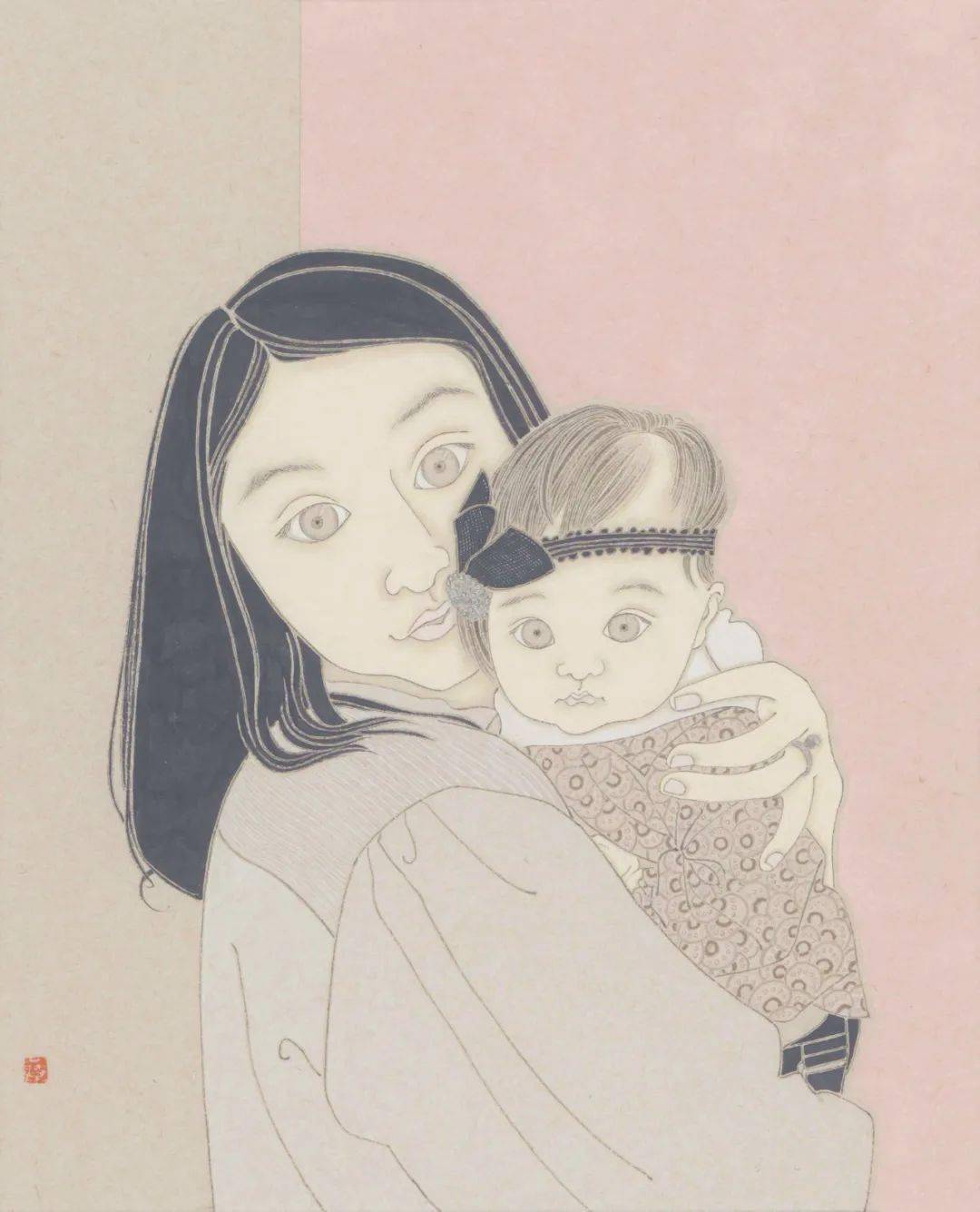 中国著名女画家作品展