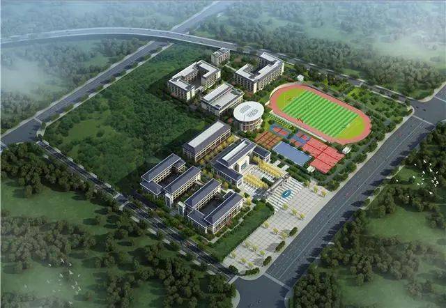 最新江津中学滨江校区2021年建成可容纳学生3900人