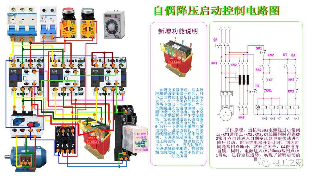 下面是选自《零基础全彩实物接线图学电工》的部分内容