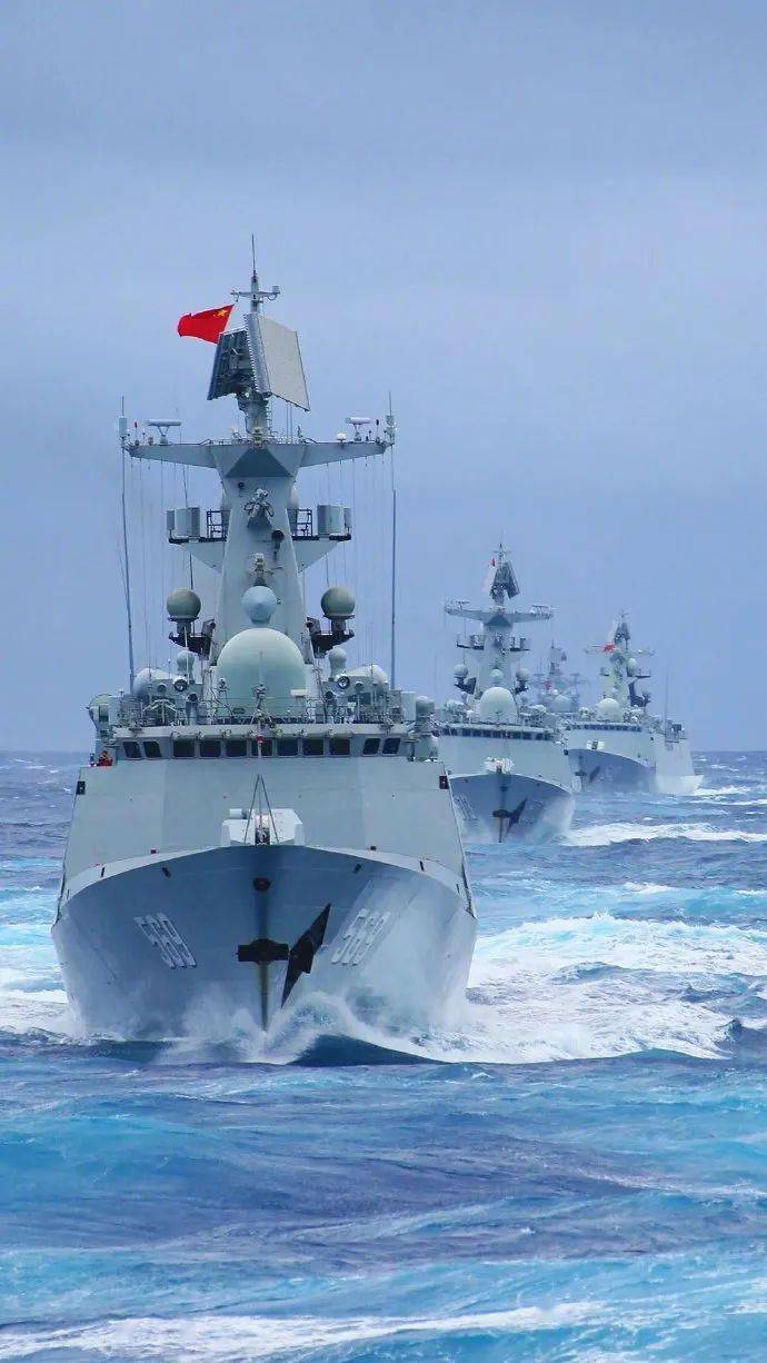 中国航海日向海图强人民海军守护海洋的和平与安宁