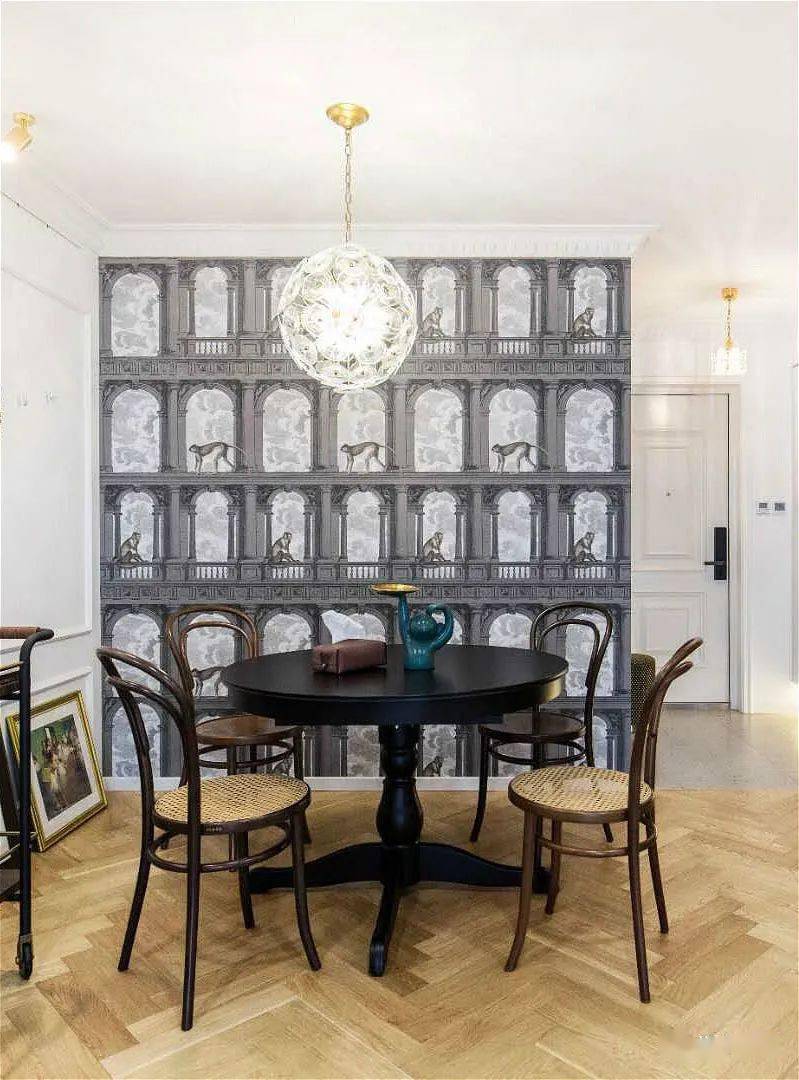 元素|美到窒息！北京夫妻的135㎡两室，多种vintage元素，打造极致惊艳之家！