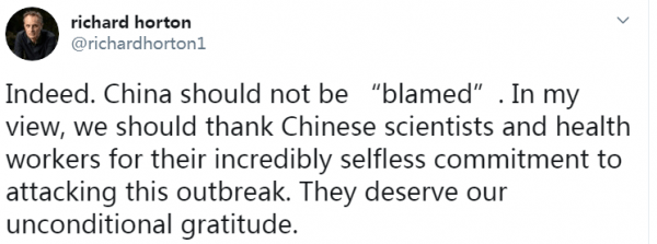 柳叶刀|锐参考 | “中国不应被指责！”这位顶级医学期刊主编给西方政客上了一课——