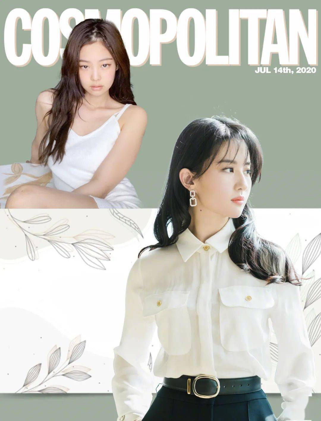 头发|同时拥有刘亦菲的颅顶Jennie的发量，靠它不难