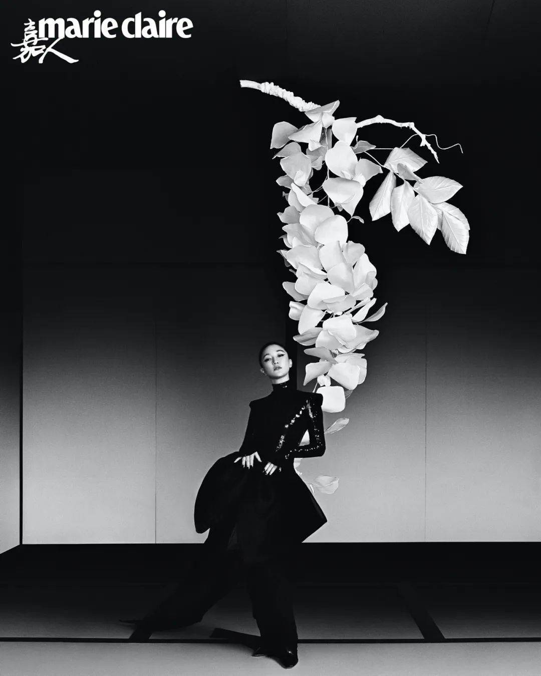 黑色|周迅 旁观｜嘉人封面