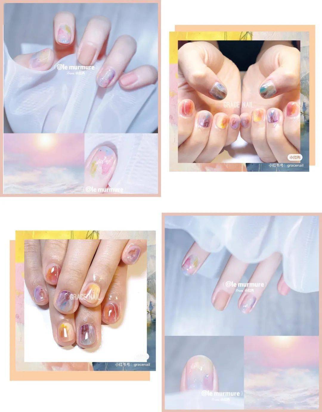 图鉴|100款美甲图鉴！巨好看！拿图去做！