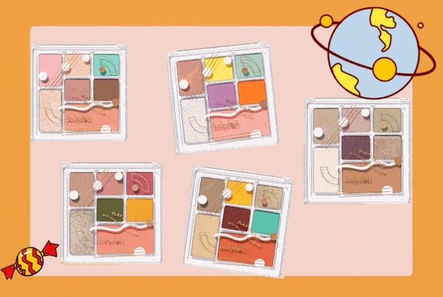 钱全|100块整全脸彩妆，我的钱全是这些综合盘省的！