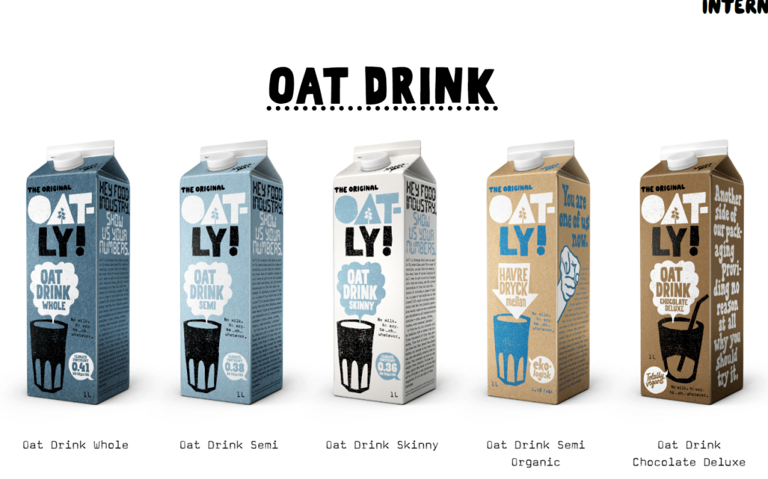 黑石为首的财团2亿美元收购环保燕麦奶品牌 oatly 10%股权