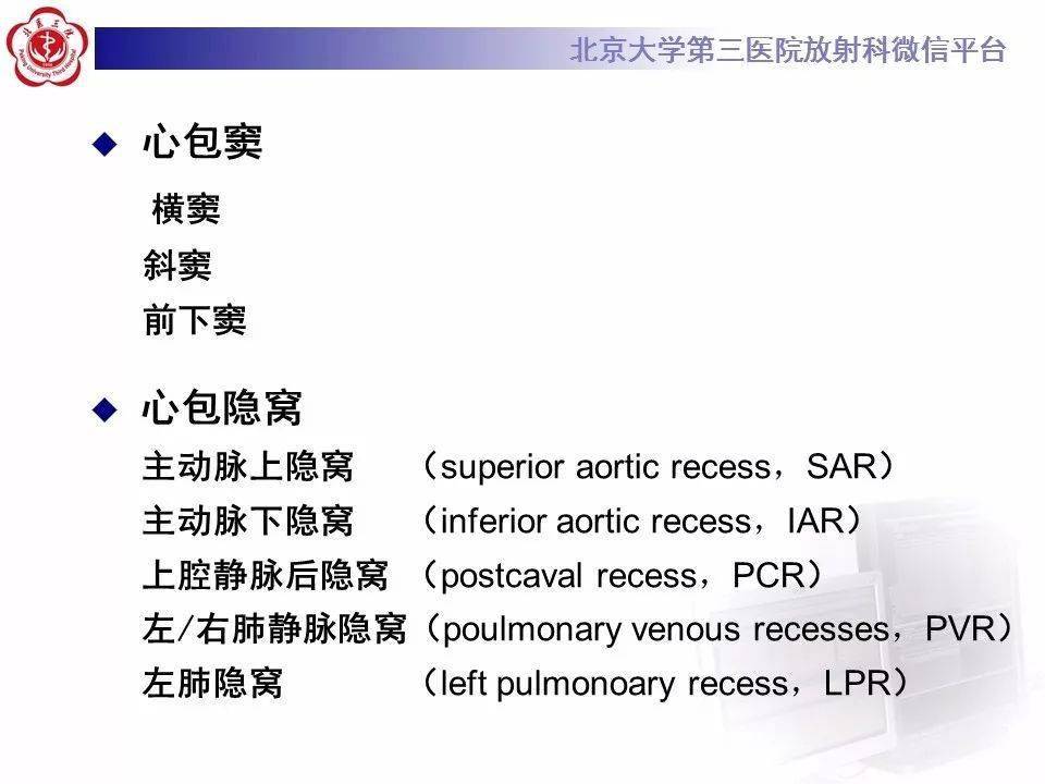 影像精美解剖丨心包窦及心包隐窝解剖建议收藏