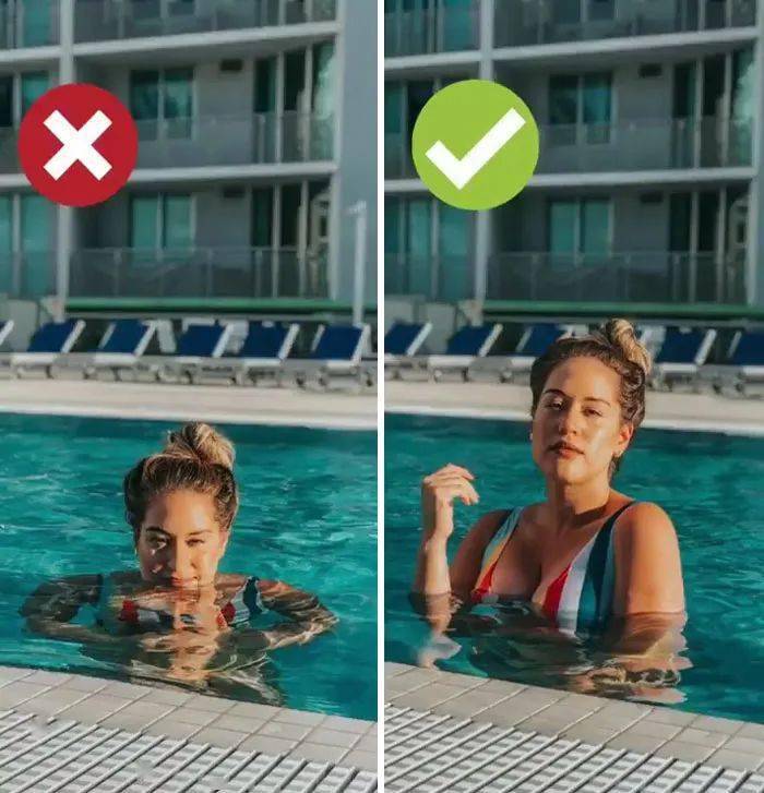 ins|换个姿势轻10斤?!ins网红pose对比照爆火,网友:不上镜的原因找到了