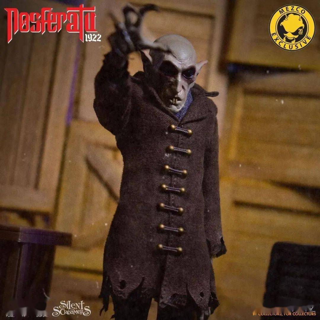 【美系】mezco 新品 1/12集体系列 电影 诺斯费拉图 诺斯费拉图伯爵