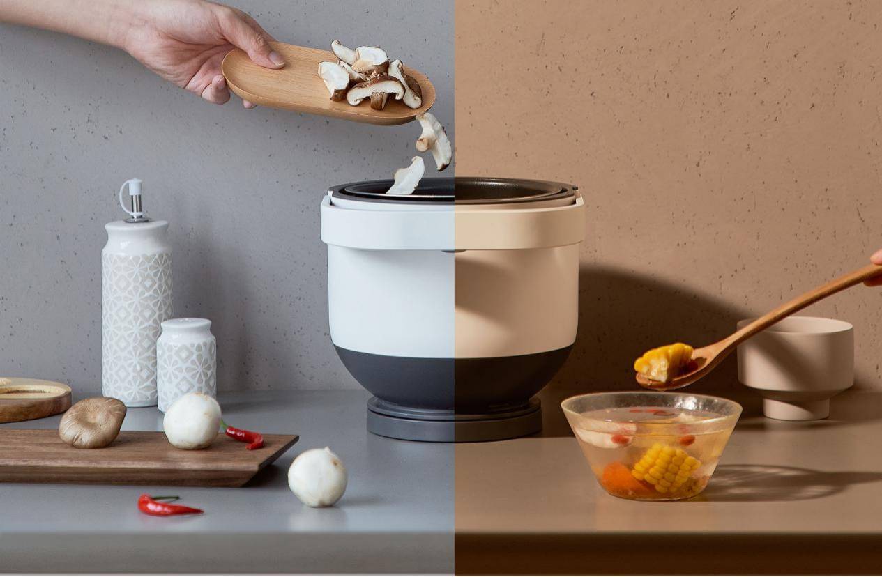 饭煲|小米有品众筹提篮式饭煲：简约设计+“身材”小巧