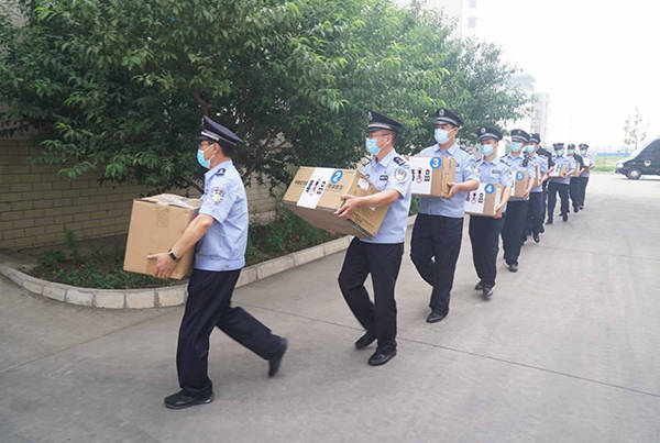 警方|河北保定警方集中销毁毒品40多公斤