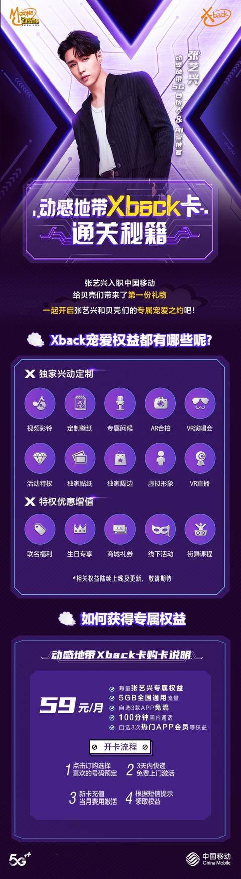 张艺兴|张艺兴入职中国移动：动感地带AI宣推官工牌曝光