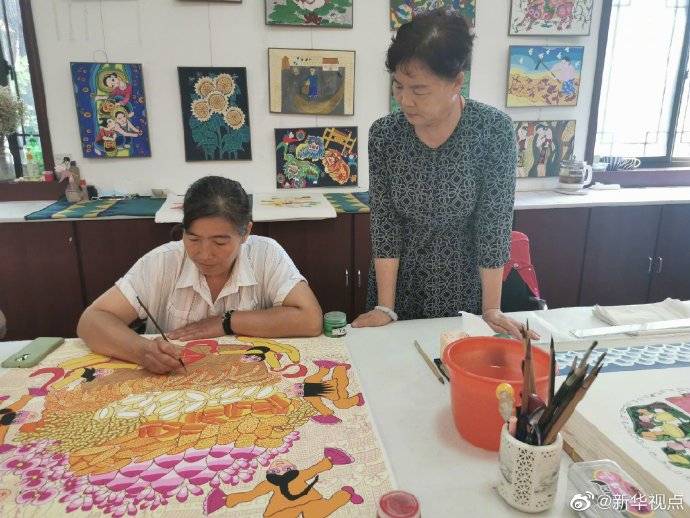 青州|农民画绘就美好生活