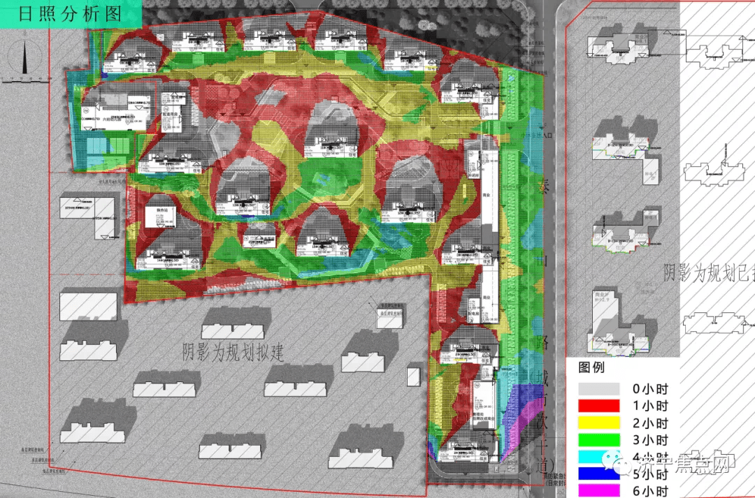 日照分析图