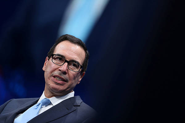 美国财政部|美国财政部长：本月推第四阶段救助计划，金额超1万亿美元