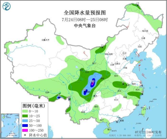 大暴雨|黄淮等地有强降雨 江南华南等地高温持续