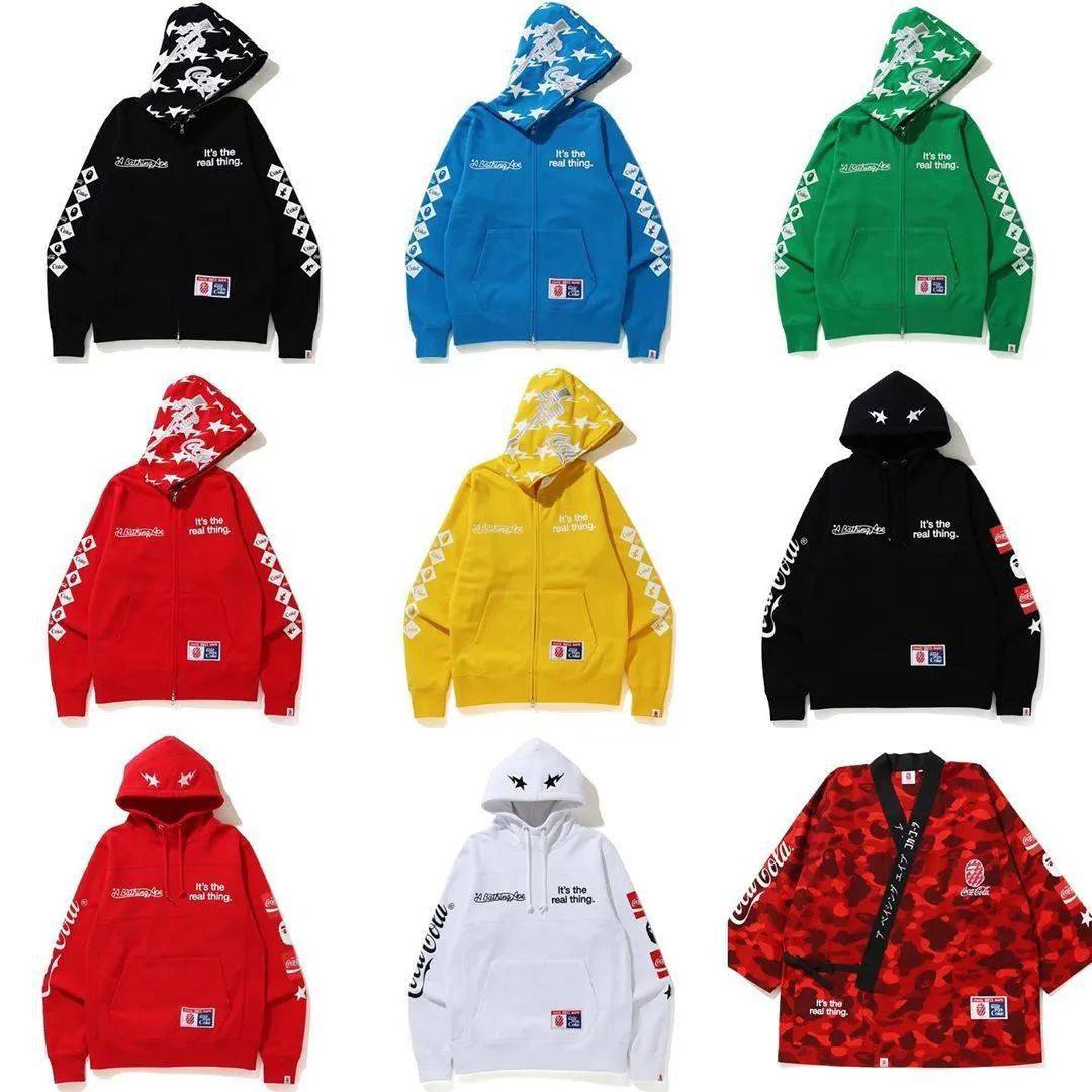 系列|预警：Bape x 可口可乐联名系列大量单品曝光，本周限量发售！