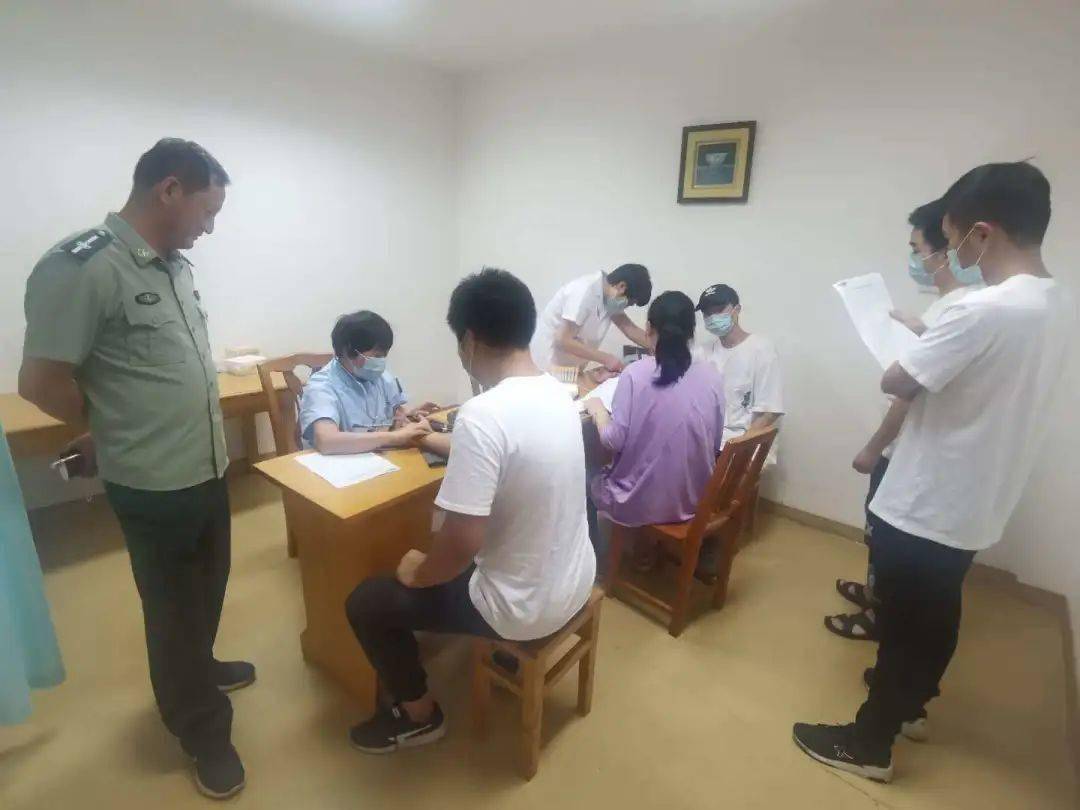 柯桥区将分多个批次在各镇街开展征兵体检工作,平水镇于7月20日至22日