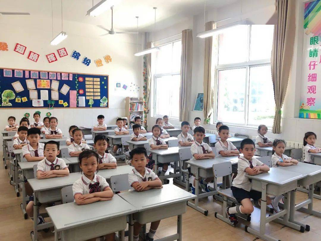 你好,小学!——周村区朝阳花苑幼儿园开展参观小学活动
