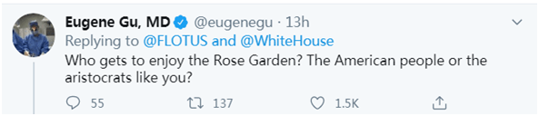 疫情|新冠疫情仍严峻，梅拉尼娅却发推称要修白宫玫瑰园，网友：别浪费我们的钱！