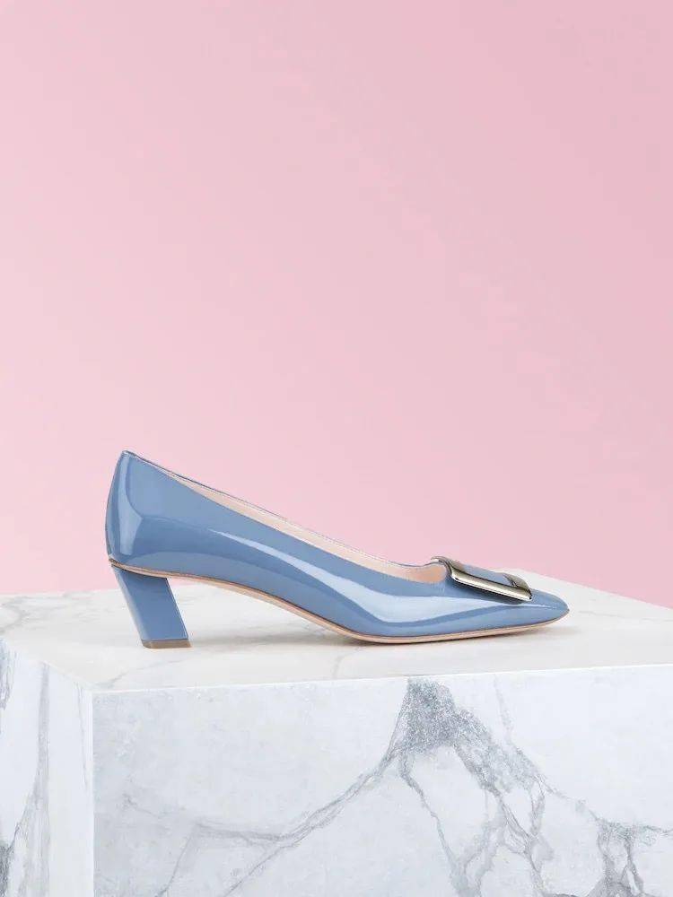 Roger|骨灰级经典Roger Vivier方扣鞋，又出了绝美新款！