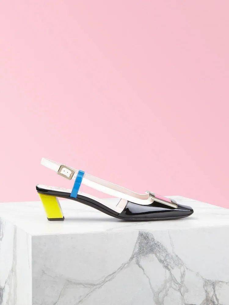 Roger|骨灰级经典Roger Vivier方扣鞋，又出了绝美新款！