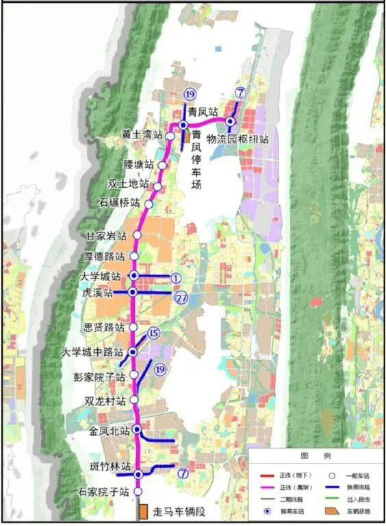 重庆轨道交通大爆发18号线站点公布16条轨交线将开通