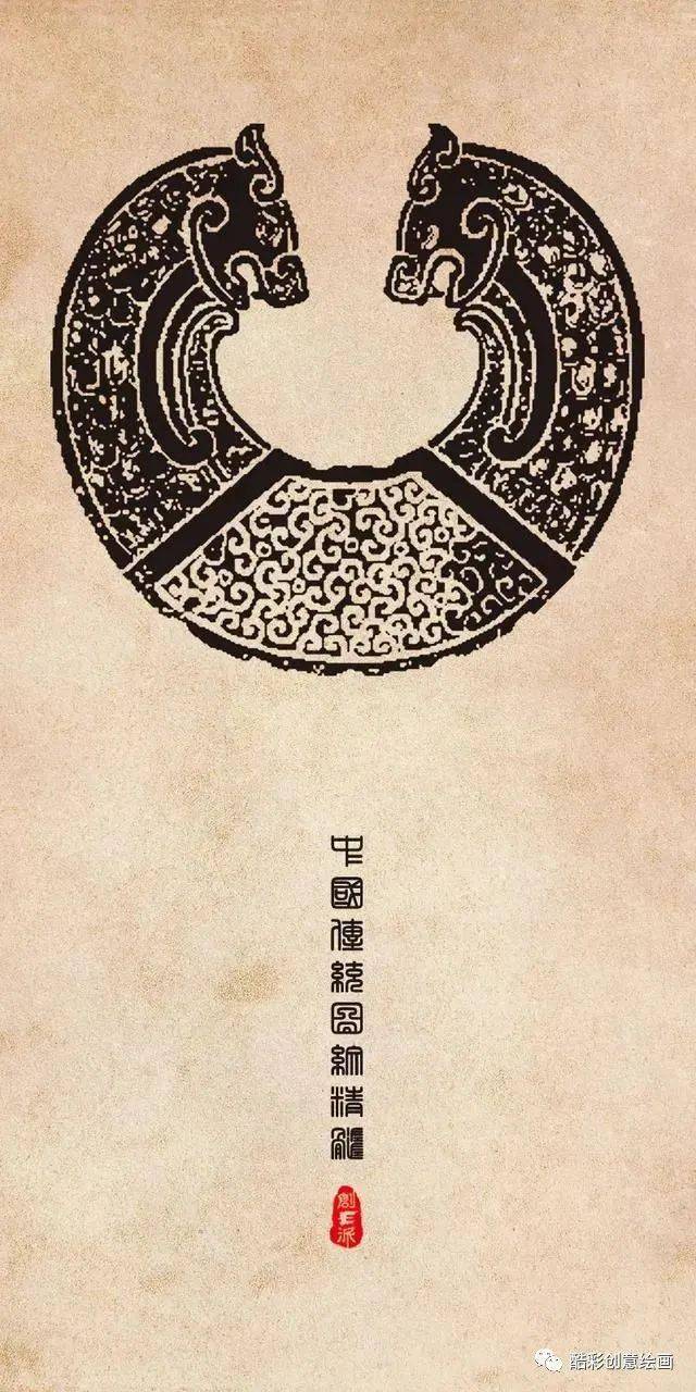 中国神化图腾,古朴又超现实的美