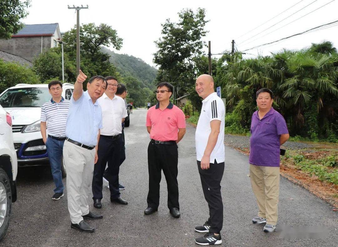 省交通运输厅领导一行到浮梁调研