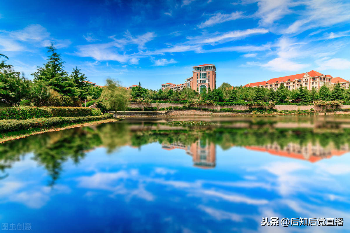 中国最美的大学中国海洋大学,校园景点照片欣赏