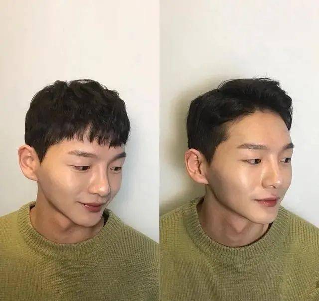 素人男孩和男爱豆之间只差一款精致的发型