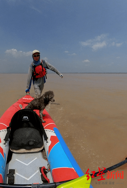 带狗|带狗黄河漂流41天，90后小伙被怼“怎么不去救灾”